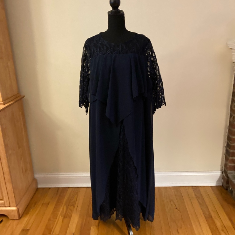 Navy Blue Mother of the Bride or Groom Dress 2XL